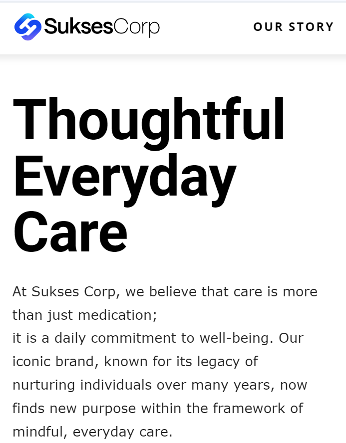 Business English - Sukses Corp International