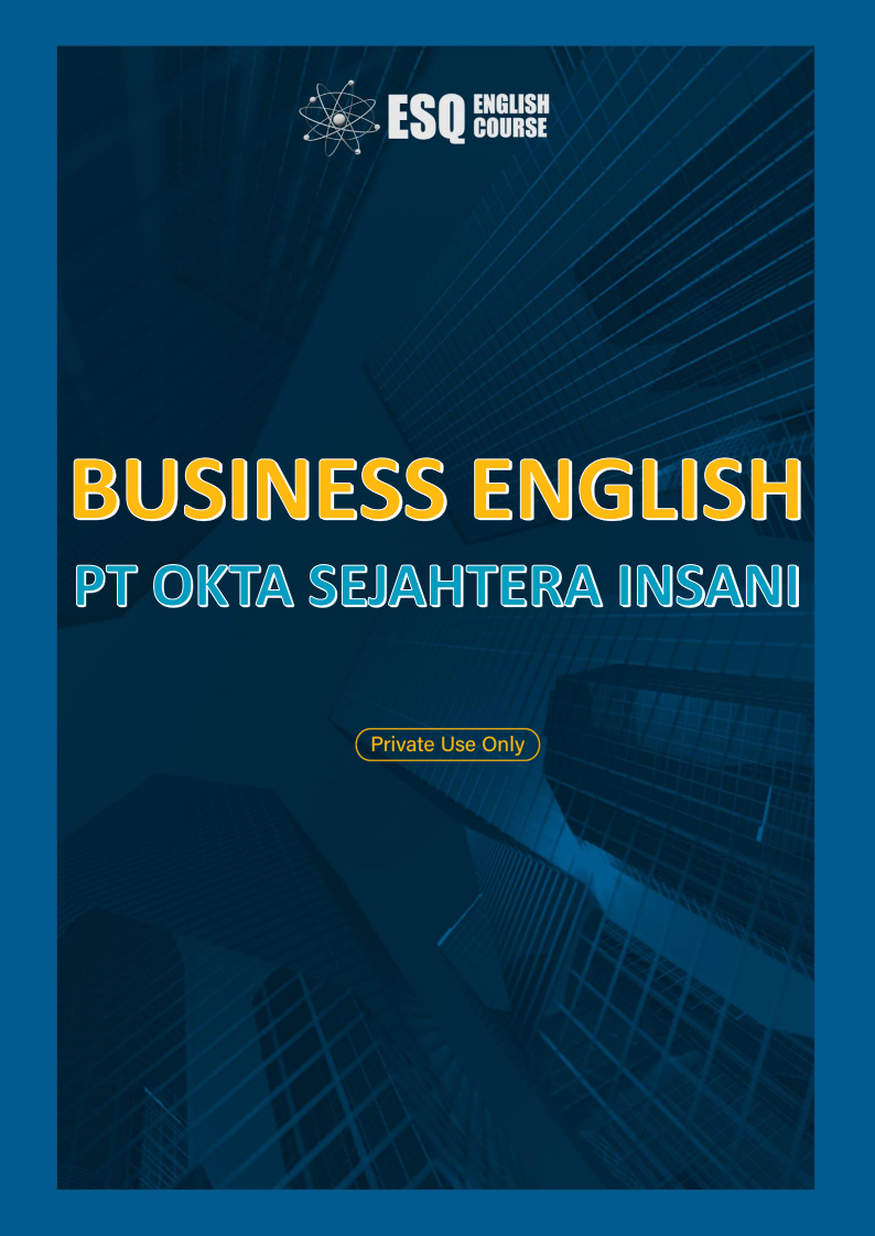 Business English PT Okta Sejahtera Insani